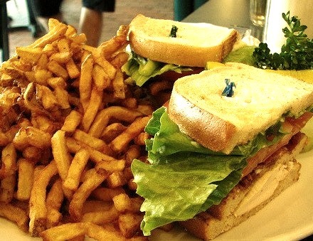 Sandwich, Fries