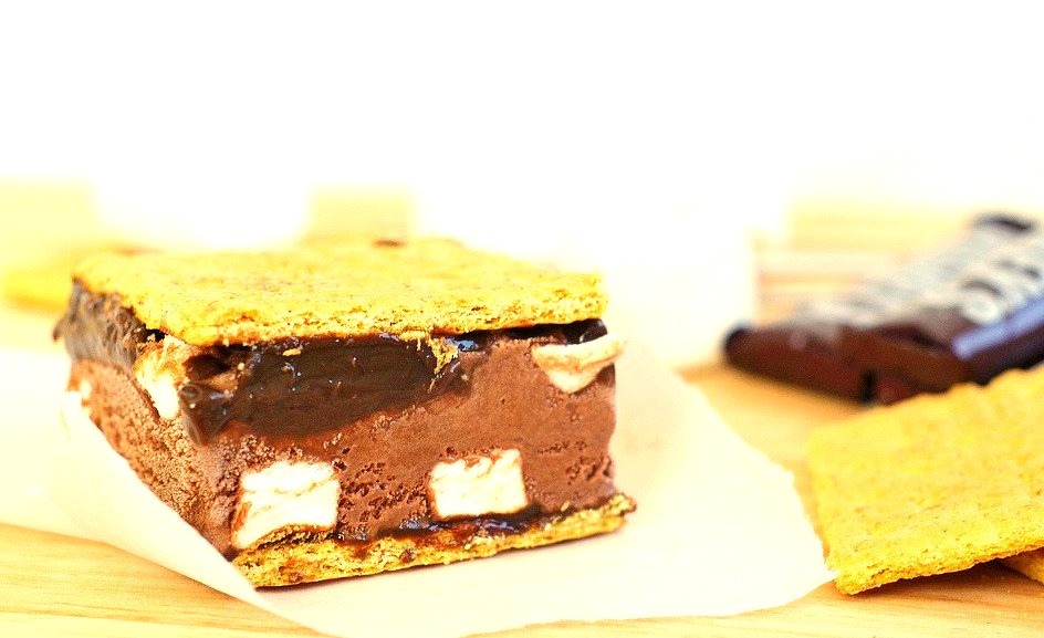 S'mores Ice Cream Sandwiches (by fakeginger)