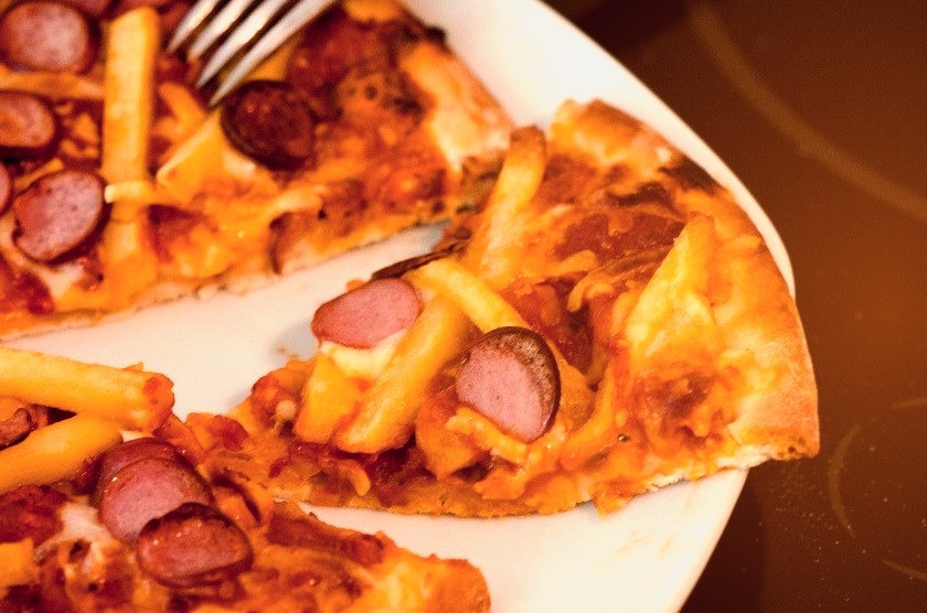 Sausage & French Fry Pizza