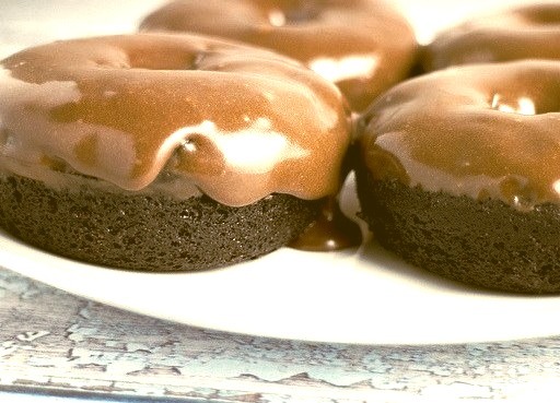 Chocolate Donuts With Creamy Chocolate Frosting (Dairy Free Option)