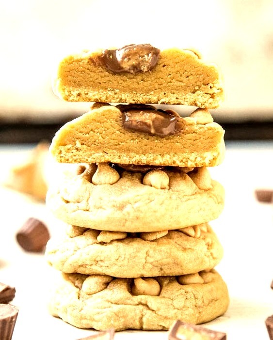 Triple Peanut Butter Cookies